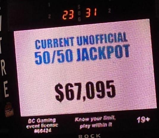 Cougars jackpot tops $67,000