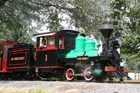 Little Prince steam engine prepares for opening weekend