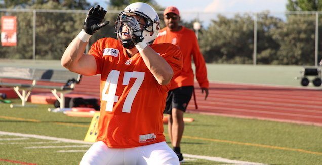 Former Kelly Road grad hoping for a fit with BC Lions