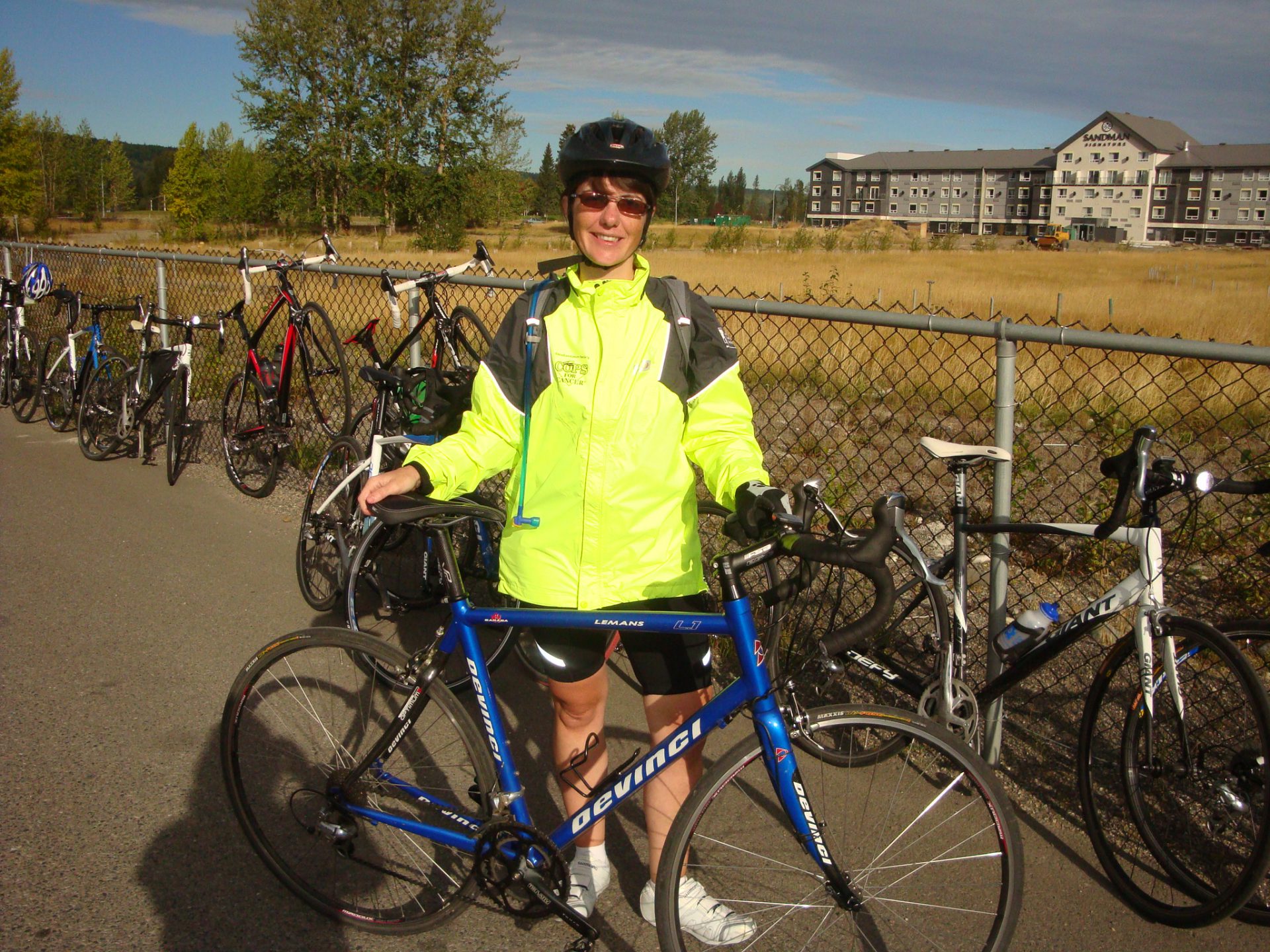 One day trip sees cyclists travel from PG to Jasper for charity