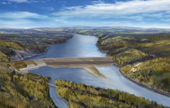 Site C construction begins