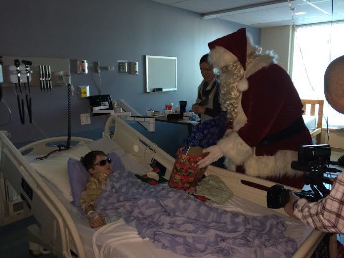 Christmas comes early at UHNBC Pediatric Wing