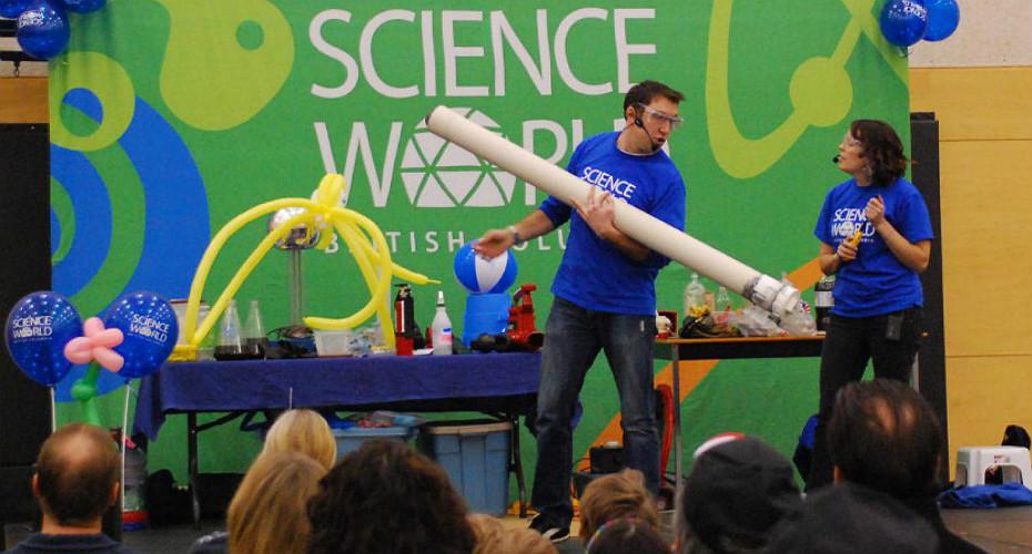 Science World stopping through local schools