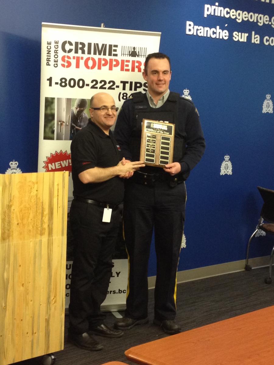 Crime Stoppers honour PG Police My Prince George Now