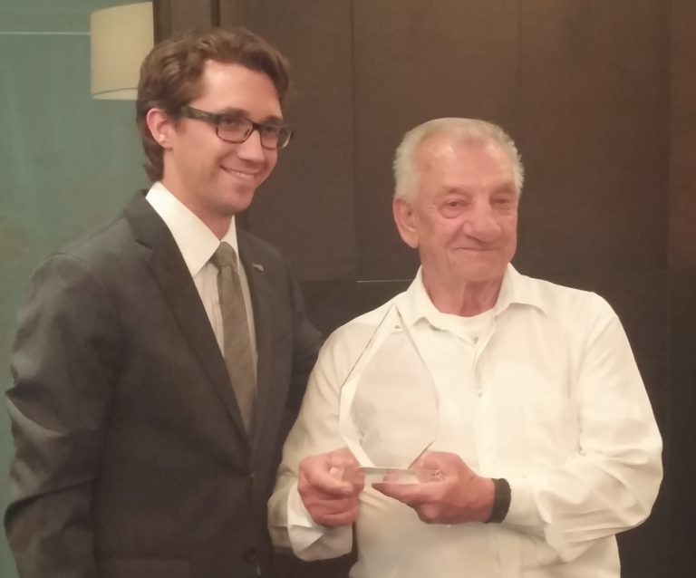 Prince George resident Irvin Leroux wins TaxFighter Award for taking on the CRA