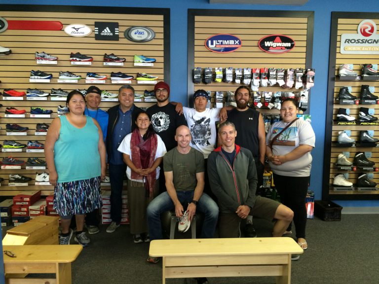 Indigenous runners stop in Prince George en route to Panama