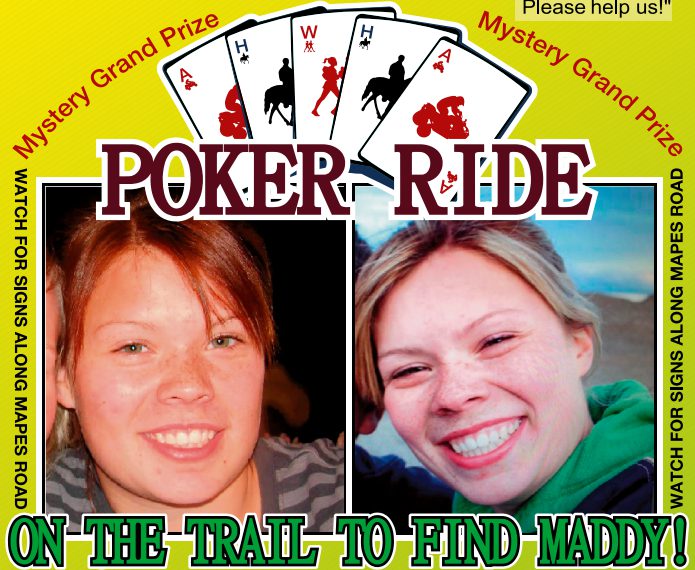 Strong support for Madison Scott at 5th Poker Ride