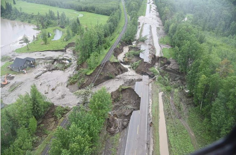 BC Peace Region flooding in photos/ video