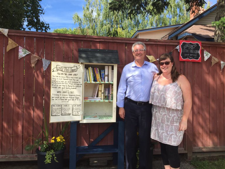 ‘Little Free Library’ movement in Prince George