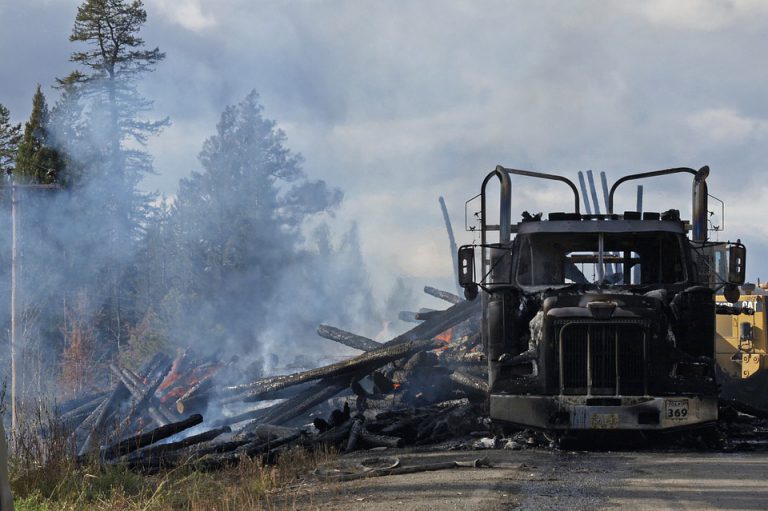 Forest industry studying logging truck accidents