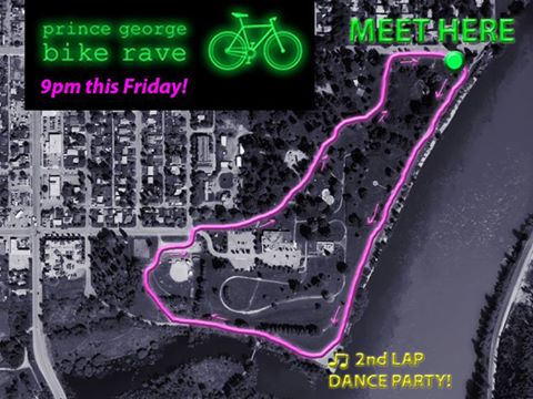 Prince George’s first Bike Rave tomorrow