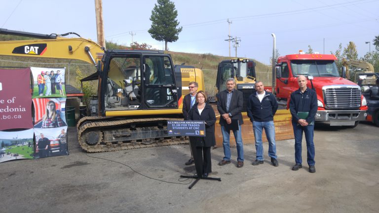 Province announces funding for CNC heavy duty mechanics