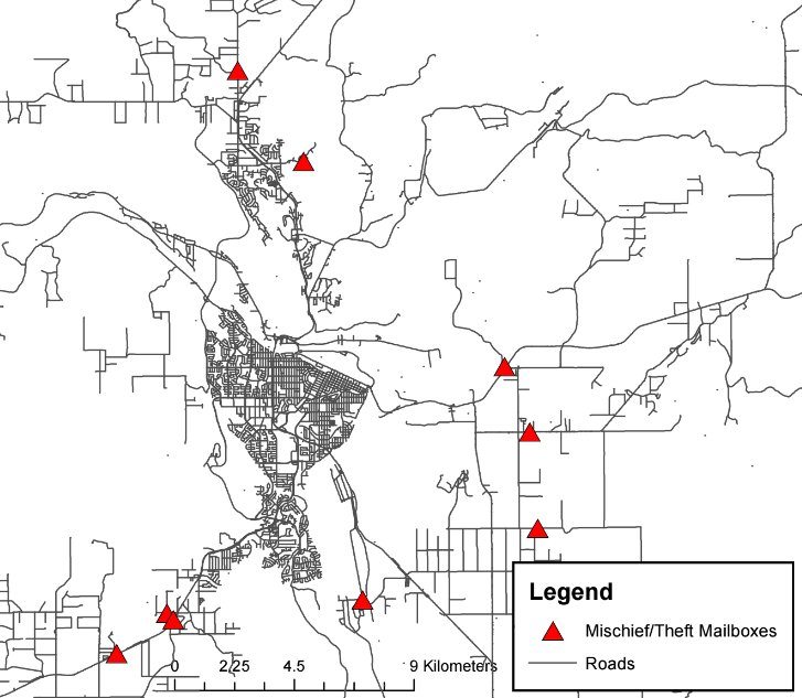 Rise in mail box thefts in rural areas