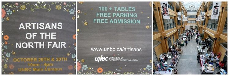 UNBC hosts Artisans of the North Fair this weekend