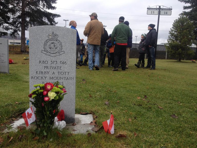 1000 Canadian flags flying at PG Veterans’ graves