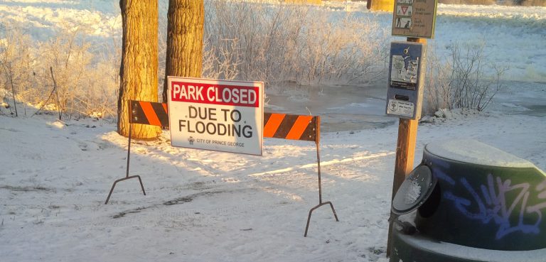 City closes section of Heritage River Trail due to high water