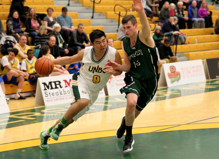 UNBC basketball teams drop both games against Saskatchewan Friday night