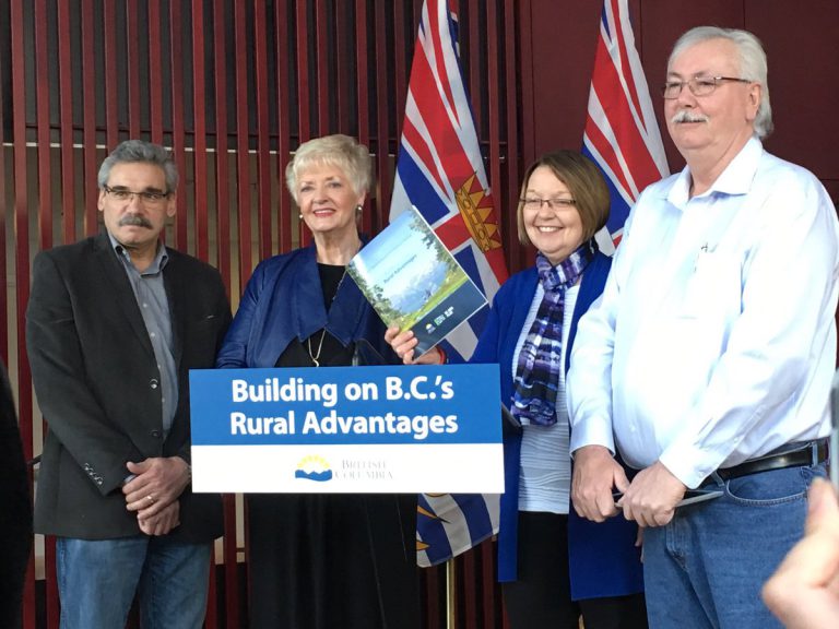 Local ministers announce 10 new projects part of BC’s rural strategy