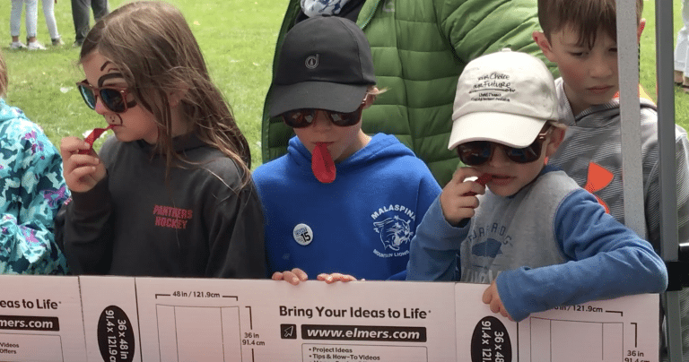 UNBC’s Health Services hosted a booth demonstrating the traditional use of tobacco by indigenous people