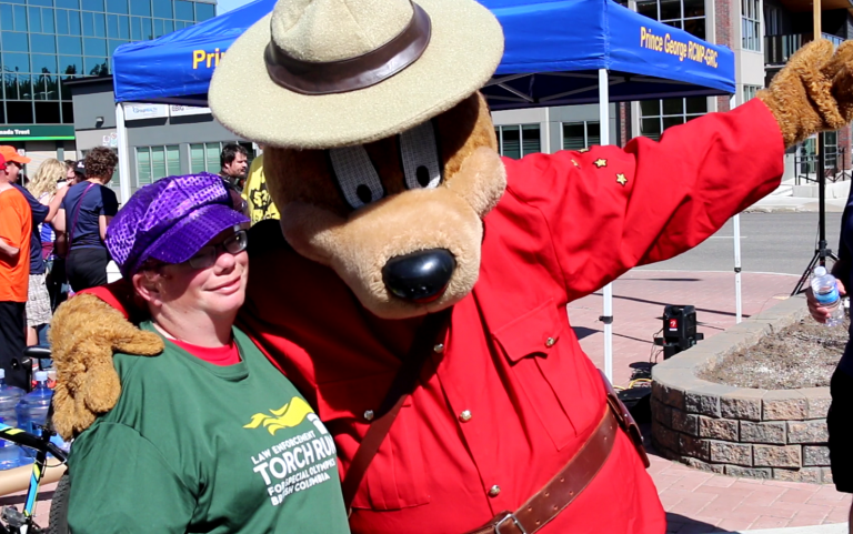 Officers, athletes run for Special Olympics