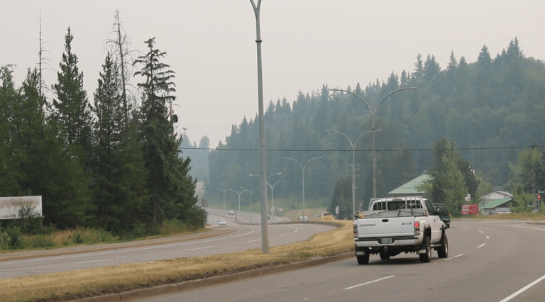 Prince George has been under an air quality advisory for more than a week