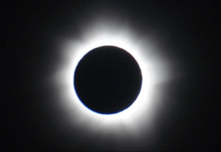 Solar Eclipse Monday morning