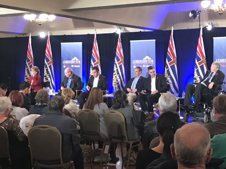 ICBC Deficit Addressed At Latest Liberal Leadership Debate