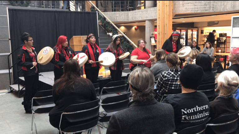 A memorial was held at UNBC for the Montreal Massacre, Canada’s biggest mass murder