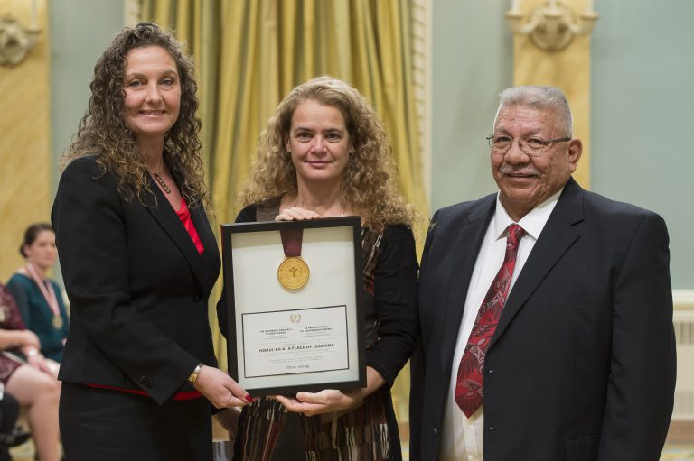 Exploration Place, local teacher accept Governor General awards