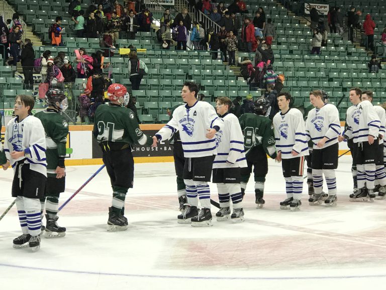 The 15th annual Spirit high school hockey game