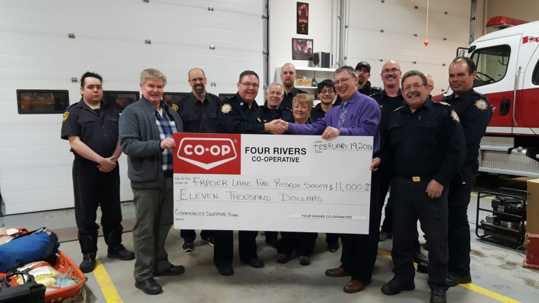 Fraser Lake Fire Rescue Training Society receives funding