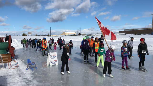 First PG Ice Oval Skate and Snowball Biathlon a success