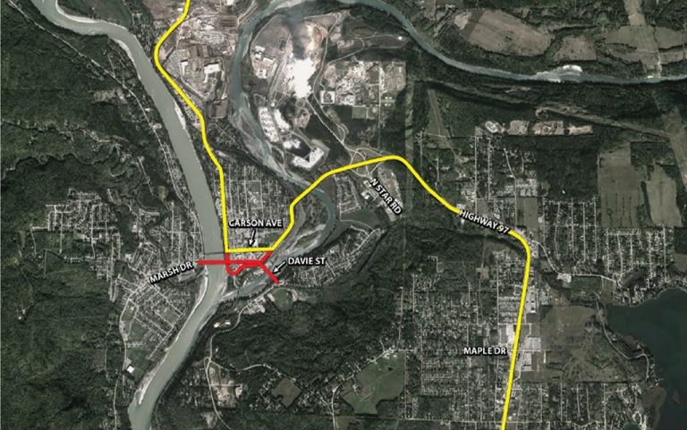 North-South inter-connector route proposed for Quesnel