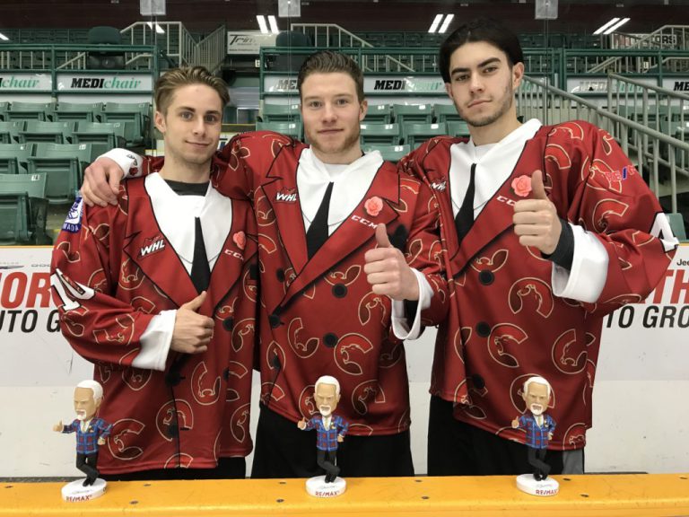 The Prince George Cougars will be suiting up tonight…literally