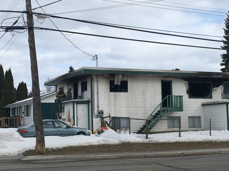 Fire breaks out in four plex structure on Westwood Drive