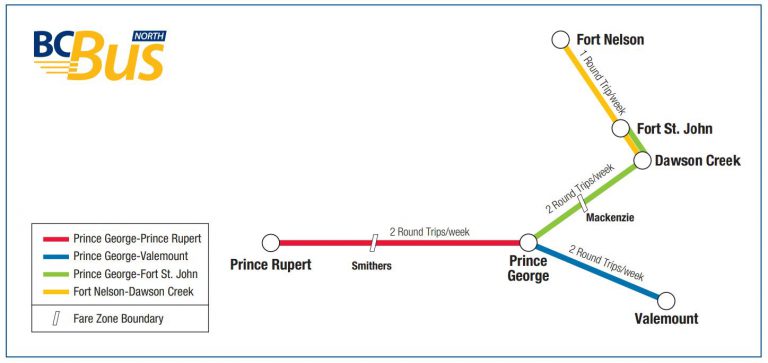 Interim project “BC Bus North” to replace Greyhound service for time being