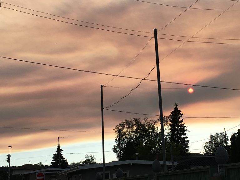 Five straight weeks of smoky skies in Prince George