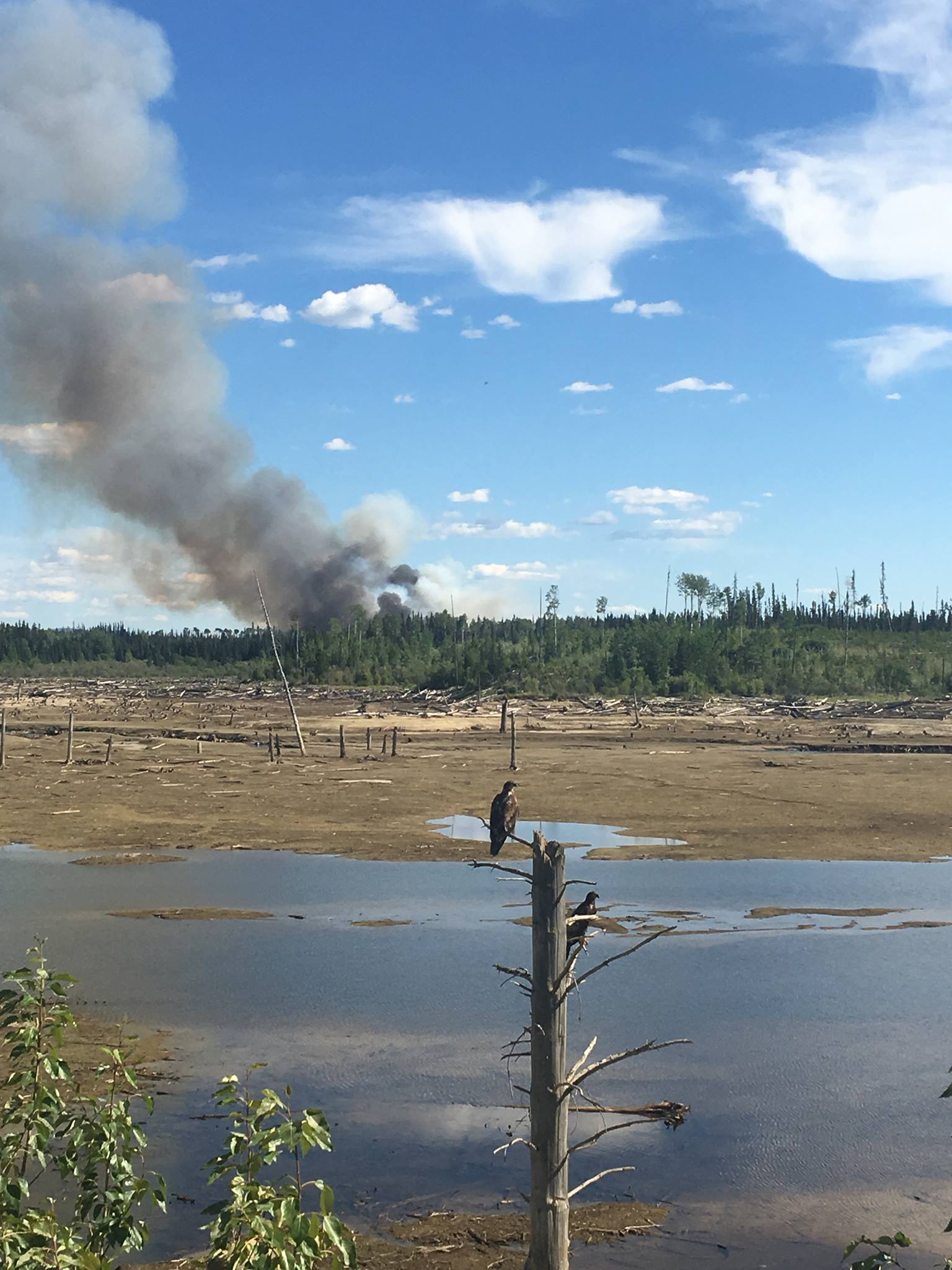 UPDATE: Highway 39, 97 Junction Re-opens, Wildfire Contained - My ...