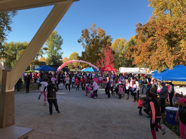 Sunny skies for the CIBC Run for the Cure