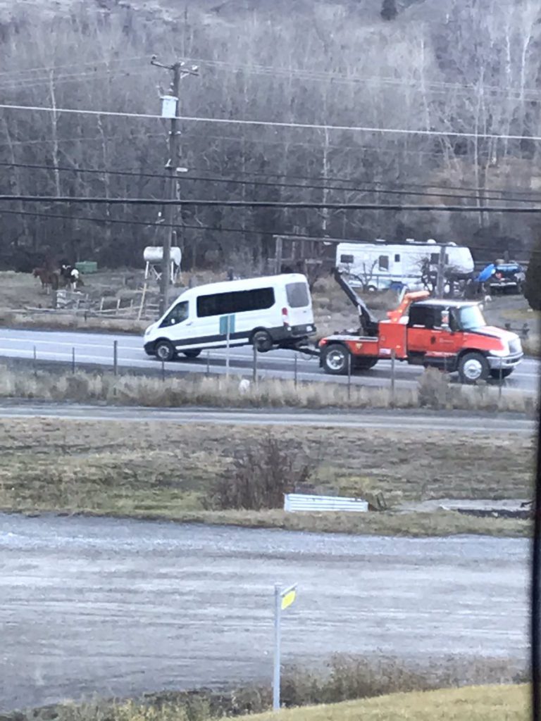 WATCH: College Heights volleyball team returning home after bus crash on Tuesday