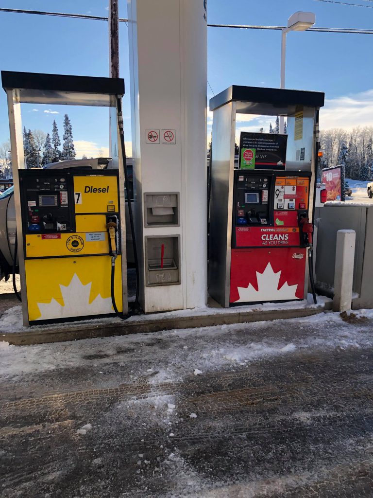 Falling block of ice damages car, Hart gas station claims no responsibility