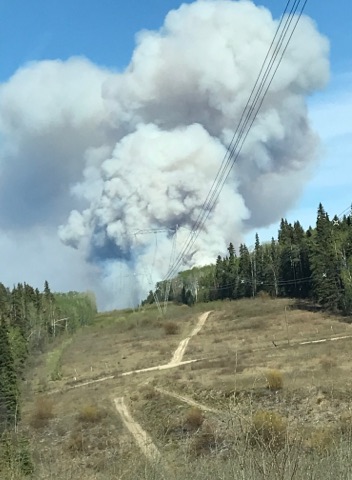 Evacuation order following fire near Fraser Lake