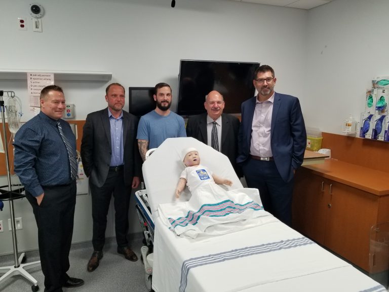 Northern Health adopts a simulated baby