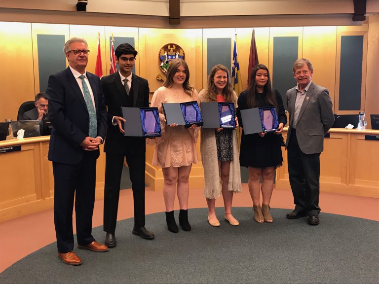 Four ‘outstanding’ Prince George youth honoured by the city 