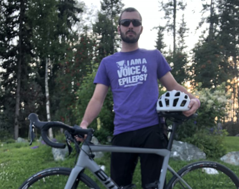 Local man riding to inspire those with epilepsy