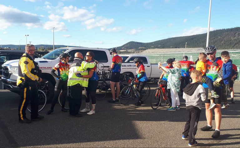 Williams Lake rolled out the red carpet in a touching finish to an 850 km bike ride