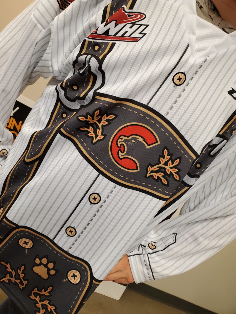 Cougars to wear Oktoberfest jerseys this weekend vs Spokane