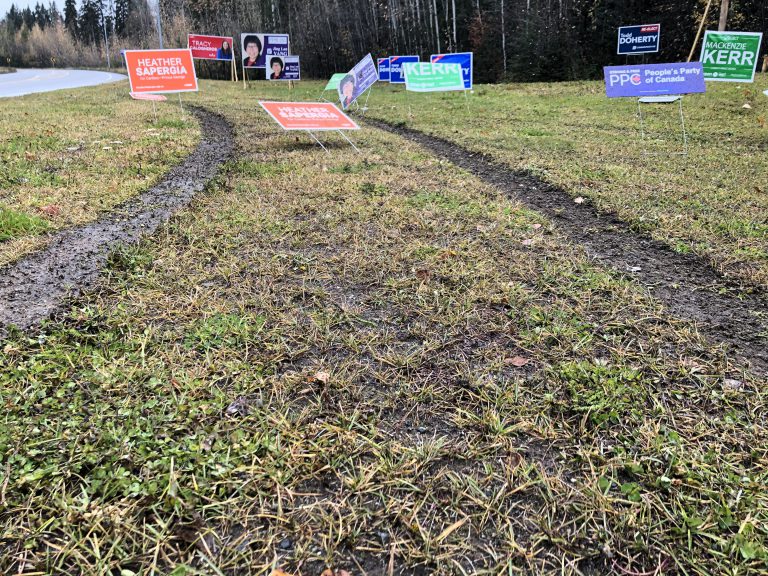 Vandalism towards Election signs a criminal offence