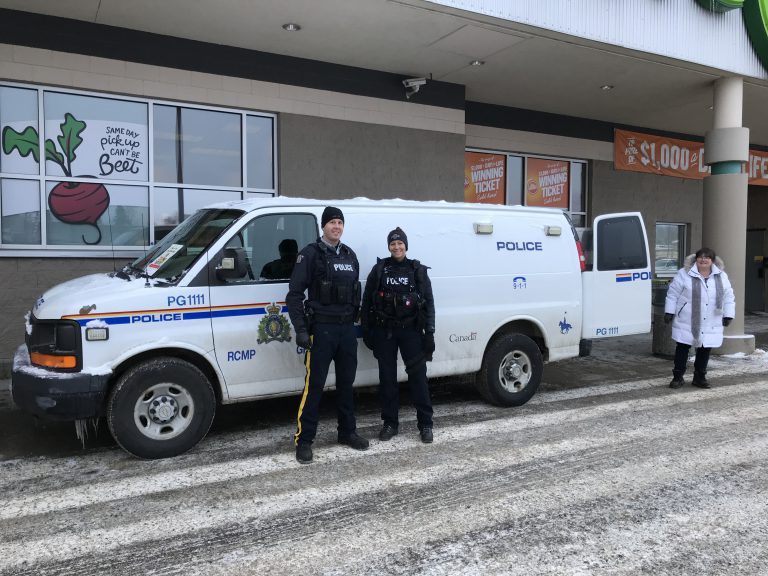 RCMP food drive held at Save-On Foods locations