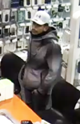 RCMP looking to identify electronics store robbery suspect